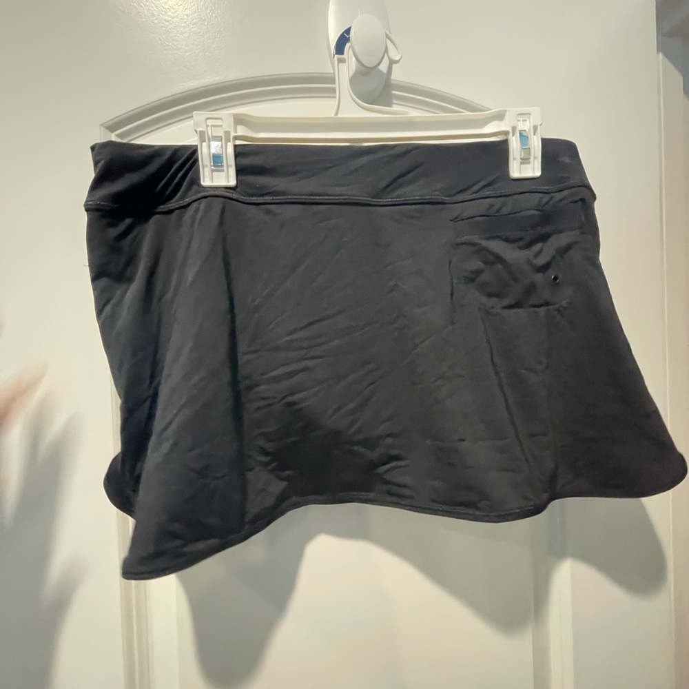 Athleta Women’s Size Large Black Tennis Skirt